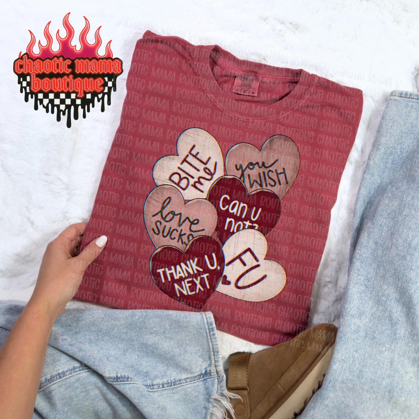 Anti-Valentines Day Hearts T-Shirt