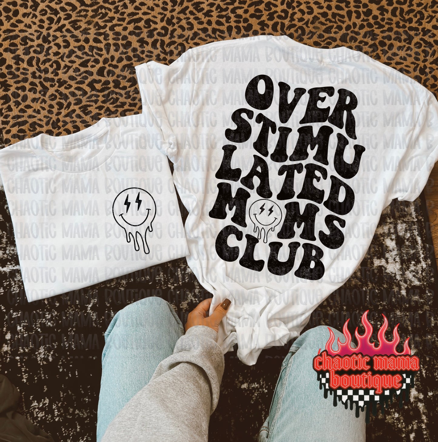 Overstimulated Moms Club T-Shirt