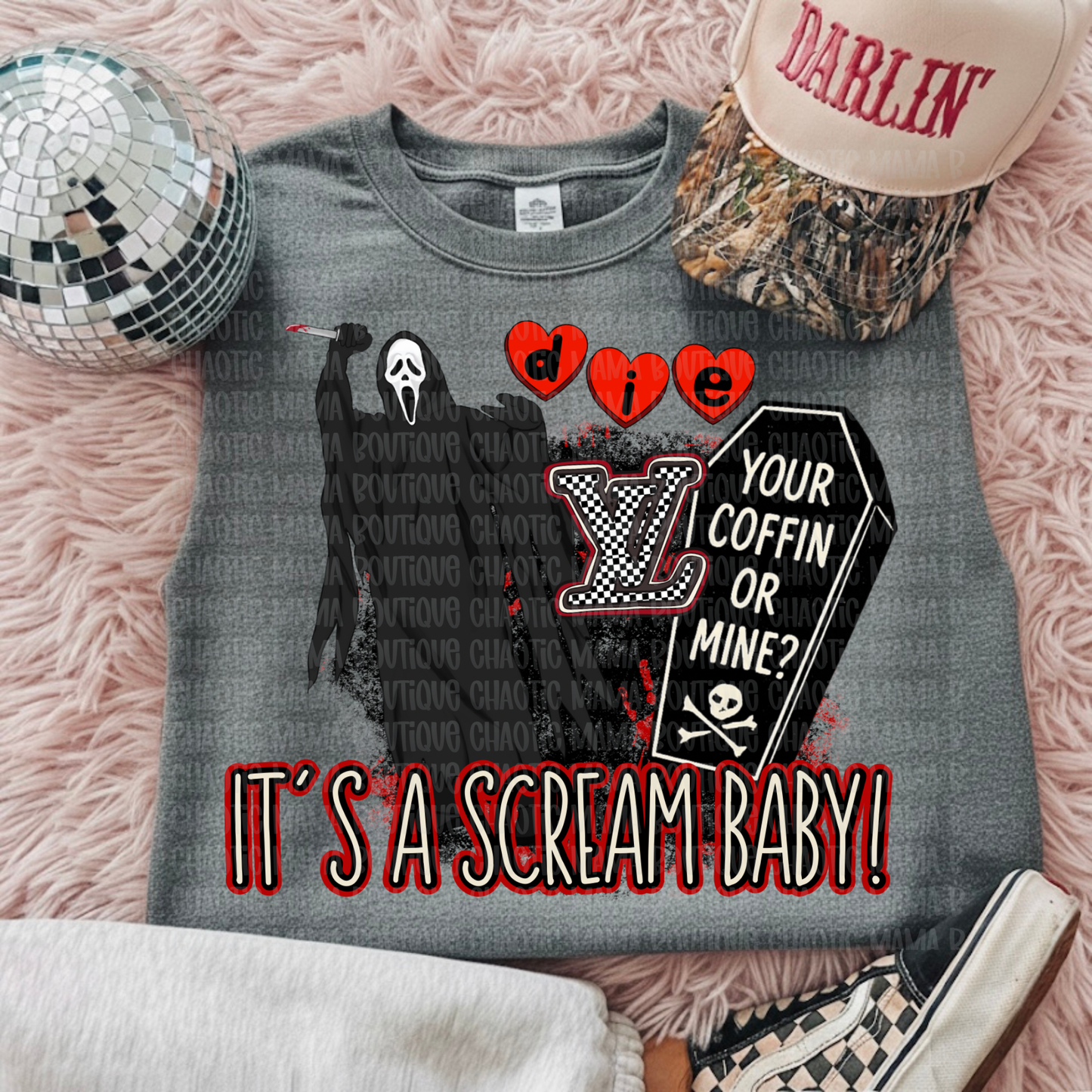 It's a Scream Baby Ghostface T-Shirt