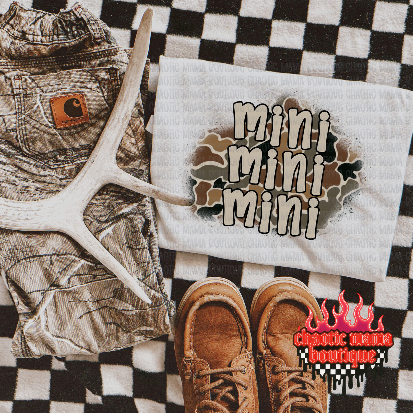 Camo Mini Kids T-Shirt