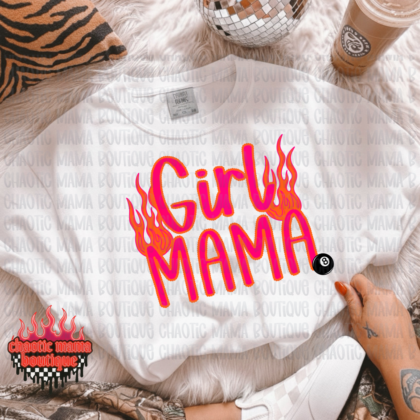 Girl Mama Flame T-Shirt